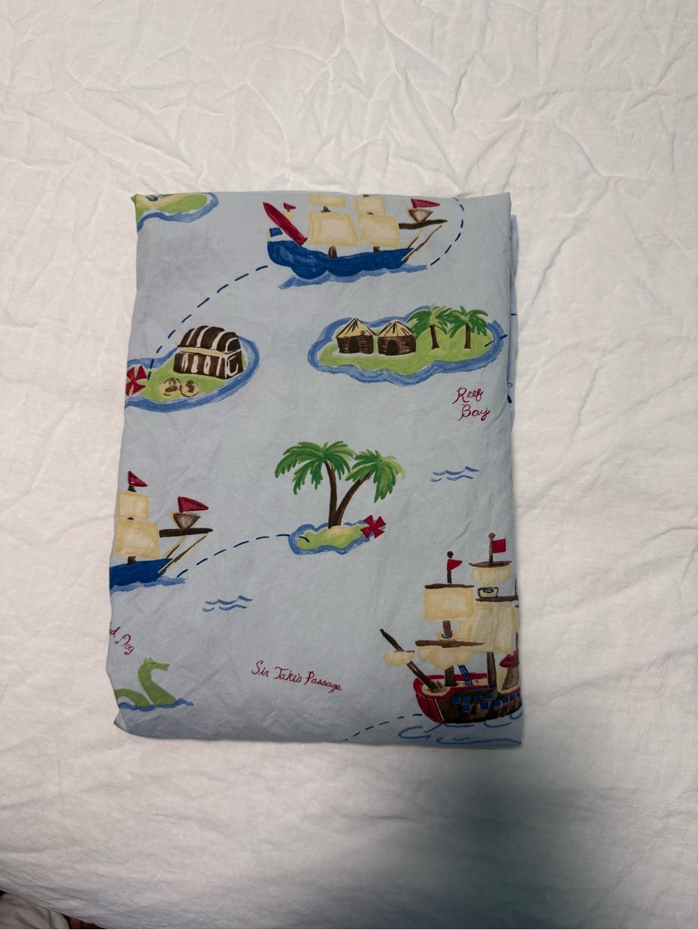 Pottery Barn Treasure Cove sheet
